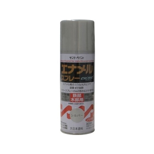 サンデーペイント エナメルスプレーEX 300ml つや消し黒 FC212HS-8186336-イメージ1