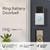Amazon Ring Battery Doorbell (リング ドアベル バッテリーモデル) サテンニッケル B0BZWR4GSW-イメージ2