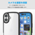 エレコム iPhone17用TOUGH SLIM LITE ケース フレームカラー メタルステッカー付 ブラック PM-A25ATSLFCBK-イメージ6