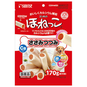 マルカン ゴン太のほねっこ ささみつつみ(170g) ｺﾞﾝﾀﾉﾎﾈﾂｺｻｻﾐﾂﾂﾐ170G-イメージ1