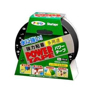 アサヒペン パワーテープ T253 48mm×25m ブラック FC960NR-イメージ1