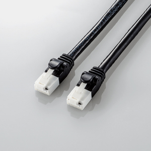 エレコム Cat6A LANケーブル(10．0m) ブラック LD-GPAT/BK100-イメージ2