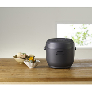 アイリスオーヤマ ジャー炊飯器(3合炊き) ブラック RC-MDA30-B-イメージ9