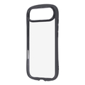レイ・アウト iPhone Air用ハイブリッドタフケース Puffull +レンズガードリング ブラック RT-P54CMD1/B