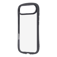 レイ・アウト iPhone Air用ハイブリッドタフケース Puffull +レンズガードリング ブラック RT-P54CMD1/B