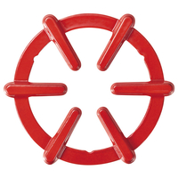 パール金属 鉄鋳物製鍋敷(ホーロー加工) フェール レッド HB4199ﾃﾂｲﾓﾉﾅﾍﾞｼｷRD