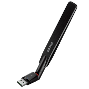 バッファロー 11ac/n/a/g/b 866Mbps USB3．0 無線LAN子機 ブラック WI-U3-866DHP-イメージ1