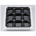 シーピー化成 弁当容器 BFNアルバ31-1 BW 本体 50枚 FCG395V-00612290
