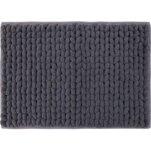 ヨコズナクリエーション MOU バスマット 約45×60cm チャコール FC173TA-イメージ1