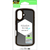 エレコム iPhone 17用TOUGH SLIM LITE ケース フレームカラー マットブラック(ラバーコート) メタルステッカー付 マットブラック PM-A25ATSLFCBKM-イメージ1