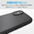 エレコム iPhone 17用TOUGH SLIM LITE ケース フレームカラー マットブラック(ラバーコート) メタルステッカー付 マットブラック PM-A25ATSLFCBKM-イメージ5