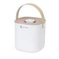 Life on Products 充電式ボックス型加湿器 -Premium WOOD- Life on Products ホワイトウッド LCAHF014-WW
