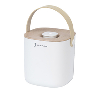 Life on Products 充電式ボックス型加湿器 -Premium WOOD- Life on Products ホワイトウッド LCAHF014-WW