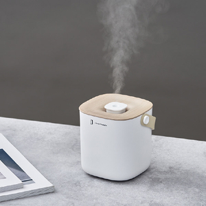 Life on Products 充電式ボックス型加湿器 -Premium WOOD- Life on Products ホワイトウッド LCAHF014-WW-イメージ3