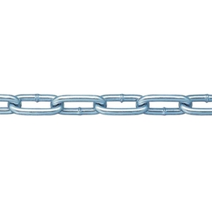 ニッサチェイン 鉄ユニクロ溶接リンクチェイン 6.5mm×30M 302.456.53710 FC963EV-IW2065-イメージ1