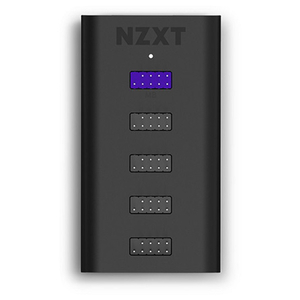 NZXT Internal USB Hub(gen3) デジタルコンポーネント用USB2．0拡張 ブラック AC-IUSBH-M3-イメージ2