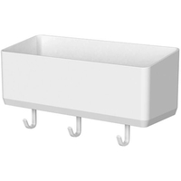 アスベル ラックス マグネット フリーラック フック付き ホワイト FCF364N-5753