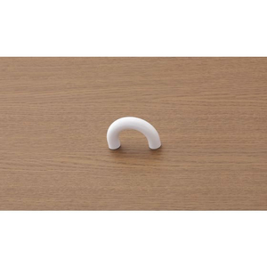 光 アイテック 丸棒ハンドル 45mm 白 FCM0407-KMH-45-イメージ1