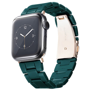 GAACAL Apple Watch Series 1-8/SE1-2/Ultra [42/44/45/49mm]用プラスチックバンド グリーン Z00147GB-イメージ1