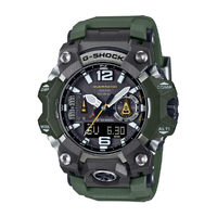 カシオ ソーラー電波腕時計 G-SHOCK Master of G MUDMASTER ブラック/グリーン GWG-B1000-3AJF