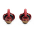 JBL ワイヤレスイヤホン JBL Soundgear Clips ルビーレッド JBLSNDGEARCLRED-イメージ3