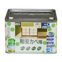 アサヒペン New水性インテリア和室カベ 5L うぐいす色 FCB763G
