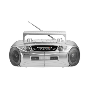 WINTECH ダブルラジカセ シルバー WCT-2 WINTECH ダブルラジカセ シルバー WCT-2