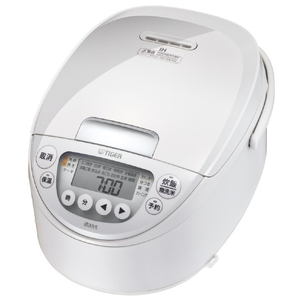 タイガー IHジャー炊飯器 ピュアホワイト JPW-K100WY-イメージ1