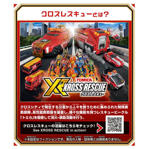 タカラトミー トミカ クロスレスキュー クロスホバー ﾄﾐｶXRｸﾛｽﾎﾊﾞ--イメージ4
