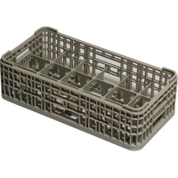 石川樹脂工業 サイクル洗浄ハーフ18仕切ラック 111mm HK-551-18 FCM8329-011670002