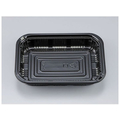 シーピー化成 惣菜容器 CZ-6 BS黒 本体 50枚 FCG396V-00613573