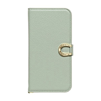 NATURAL design iphone15/14/13用手帳型ケース Orfe ミントグリーン IP23-61-ORF02