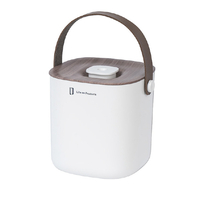 Life on Products 充電式ボックス型加湿器 -Premium WOOD- Life on Products グレージュウッド LCAHF014-GW