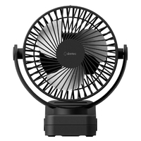 ドリテック ぴかぴかクリップファン ブラック FN-107BK