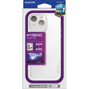 エレコム iPhone 15 Pro Max用ハイブリッドケース クリア PM-A23DHVCKCR エレコム iPhone 15 Pro Max用ハイブリッドケース クリア PM-A23DHVCKCR