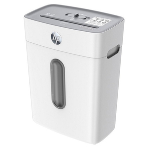 「中古品」HP 家庭用シュレッダー ホワイト HP W1508CC-J1 シュレッダー(5×18mm) ホワイト、グレー