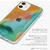 Dparks iPhone 13 Pro用ソフトクリアケース パステルカラー OrangeGreen DS21200I13P-イメージ2