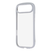 レイ・アウト iPhone Air用ハイブリッドタフケース Puffull +レンズガードリング グレー RT-P54CMD1/GR