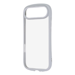レイ・アウト iPhone Air用ハイブリッドタフケース Puffull +レンズガードリング グレー RT-P54CMD1/GR-イメージ1