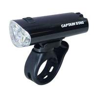 キャプテンスタッグ 1W LEDフロントライト 347 丸型配光 BK FCF068N-Y-5012
