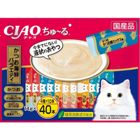 いなば CIAOちゅーる かつお海鮮バラエティ 4種 14g×40本 FCF635N