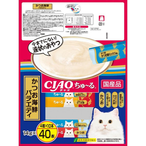 いなば CIAO ちゅーる かつお海鮮バラエティ 14g×40P FCF635N-イメージ7