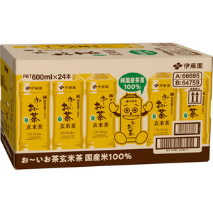伊藤園 お～いお茶 玄米茶 600mL×24本 FC858PY-イメージ2