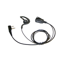 FRC トランシーバー用イヤホンマイク(ローコストモデル/耳掛け式/Fジャックタイプ) NEXTEC NH-23F