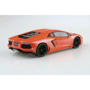 アオシマ 1/24 プリペイントモデル No．1-A '11 ランボルギーニ アヴェンタドール オレンジパール Aﾌﾟﾘﾍﾟｲﾝﾄﾓﾃﾞﾙ1AﾗﾝﾎﾞﾙｷﾞﾆOP-イメージ3