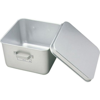 オオイ金属 アルマイト フルーツ食缶 蓋付 255-A 305×305 FC732LT-6865000