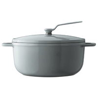 バーミキュラ オーブンポット2 22cm(セルフスタンディングリッド) バーミキュラ オイスターグレー OP2R22SGY