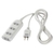 BUFFALO 2ピン式電源タップ(4個口・1m) ホワイト BSTAPST2410WH-イメージ1