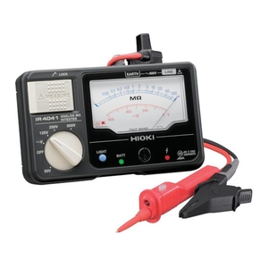 日置電機 アナログ絶縁抵抗計(4レンジ) IR4041-11 FC975HZ-7538669-イメージ1