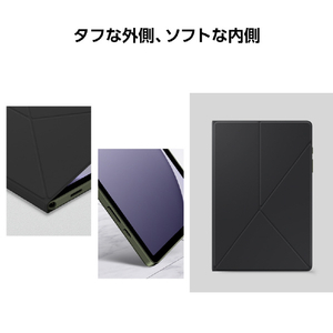 Samsung Tab A9+ Book Cover EF-BX210TBEGJP-イメージ5